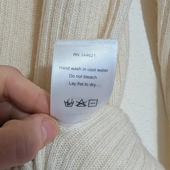 R13 Distressed Cashmere Sweater Oversized XS - Picture 11 of 11